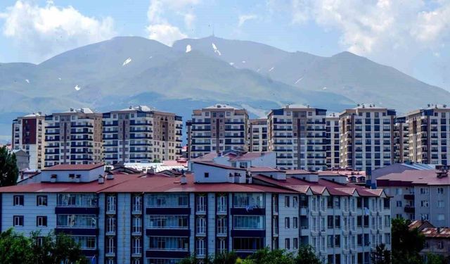 Erzurum'da Temmuz ayında 820 konutun satışı gerçekleştirildi