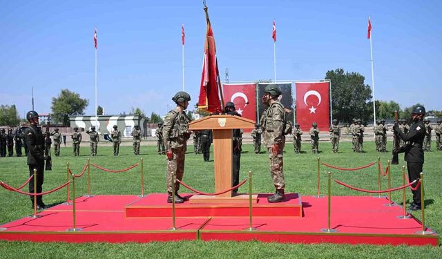 Iğdır 5. Hudut Tugay Komutanlığında görev değişimi