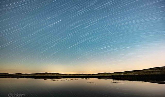 Perseid meteor yağmuru Van semalarını süsledi