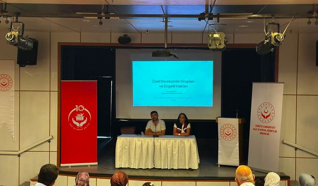 Ahlat Sosyal Hizmet Merkezi'nden engelli ailelerine yönelik kapsamlı eğitim