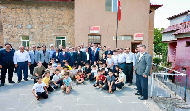 Bitlis Kireçtaşı Köyü'nde kamu yatırımları incelendi