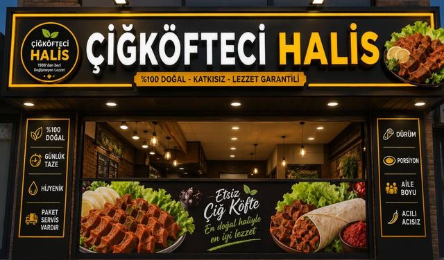 Çiğköfte severlere müjde! Çiğköfteci Halis Tatvan’da açıldı