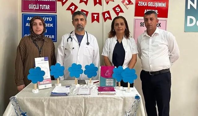Hizan Devlet Hastanesi’nde dünya emzirme haftası etkinliği