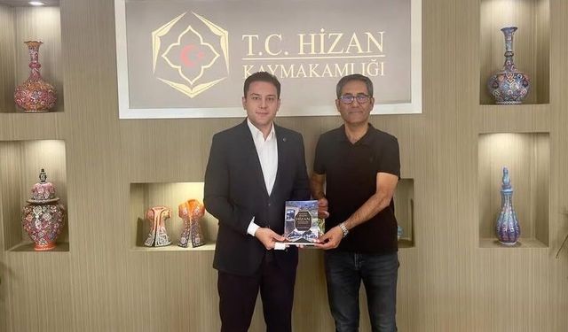 Emekli Albay Bostan’dan Hizan’a tarihi miras