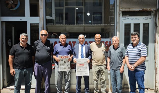 Ahlat Dernekleri'nden yerel basına ziyaret