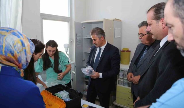 İl Sağlık Müdürü Meral, Palandöken'de sağlık hizmetlerini yerinde inceledi