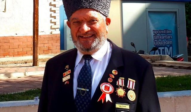 Kıbrıs Gazisi Edip Şahin Erzurum'da ağırlandı