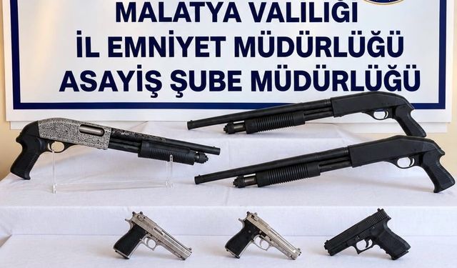 Malatya'da iş yeri kurşunlama olaylarına 5 tutuklama