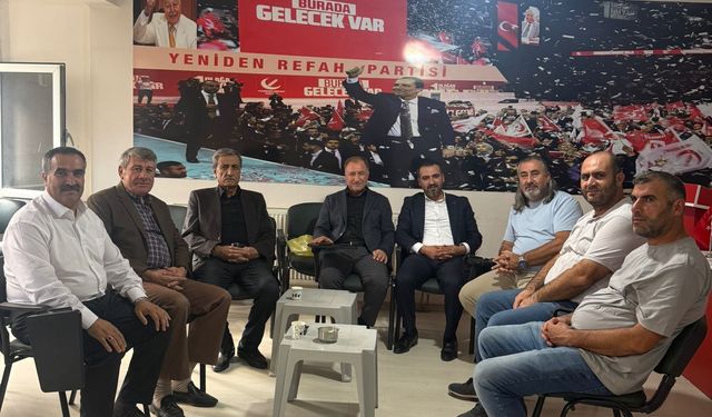 Yeniden Refah Partisi Tatvan İlçe Başkanlığında önemli buluşma