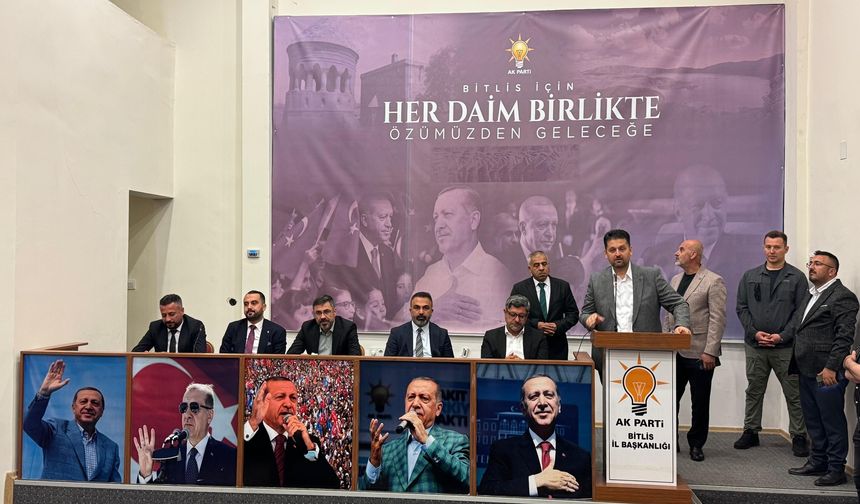 AK Parti’de teşkilatla bayramlaşma programı