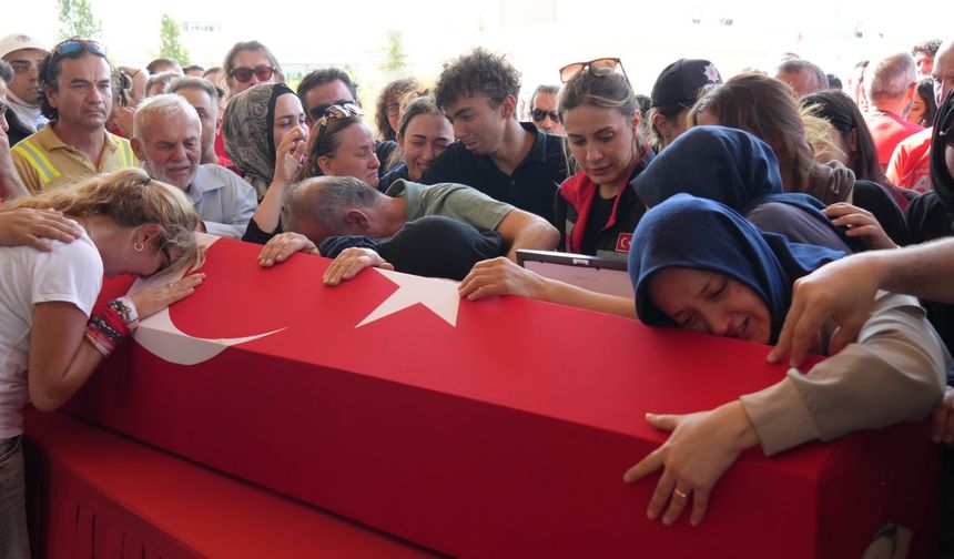 Orman yangını şehitlerine son görev: 5 kişi Ankara’da uğurlandı