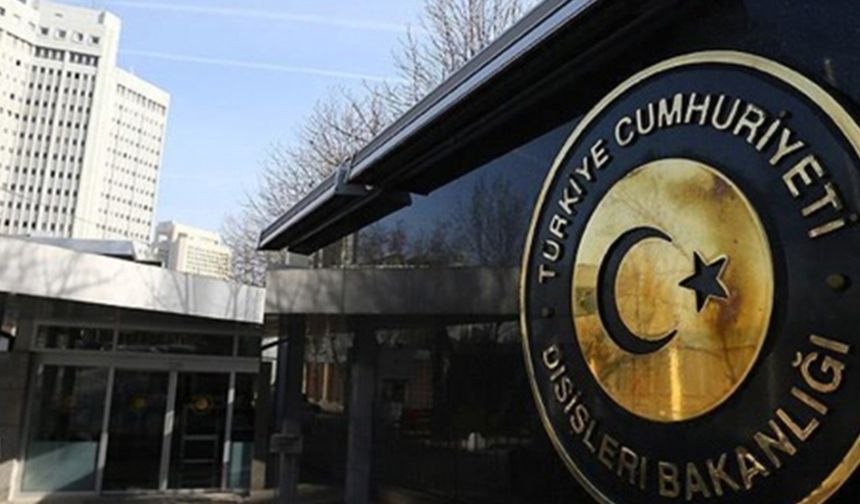 Dışişleri’nden İsrail'e sert tepki