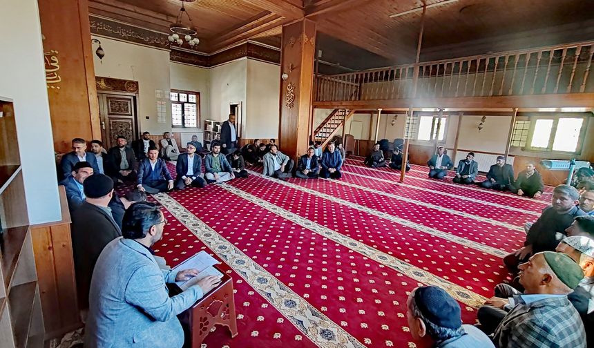 Mutki Müftülüğü aylık mutad toplantısı gerçekleştirildi