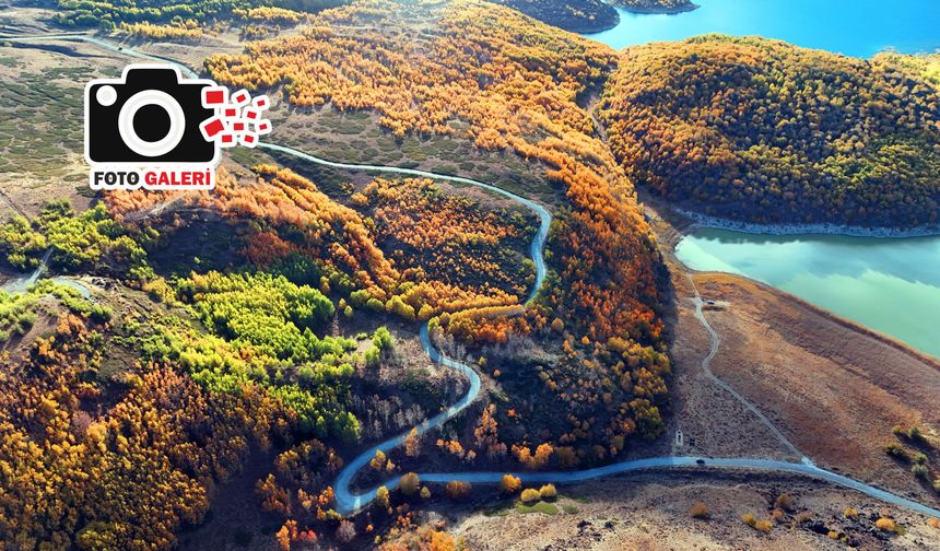 Nemrut Kalderası’nda kartpostallık sonbahar manzaraları