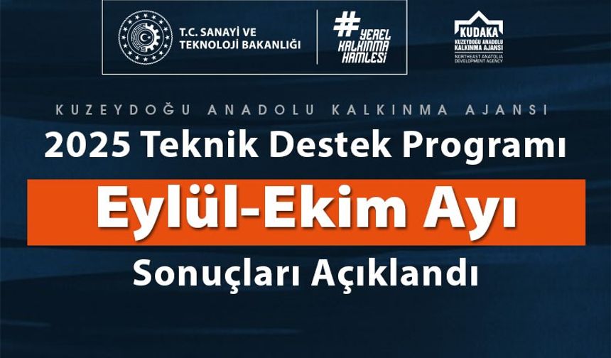 2025 yılı 5. dönem teknik destek programı’nda başarı kazanan kurum-projeler açıklandı