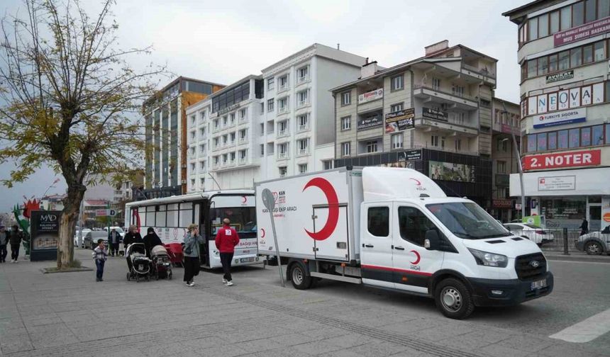 Muş’ta kan bağışına ilgi düşük kaldı