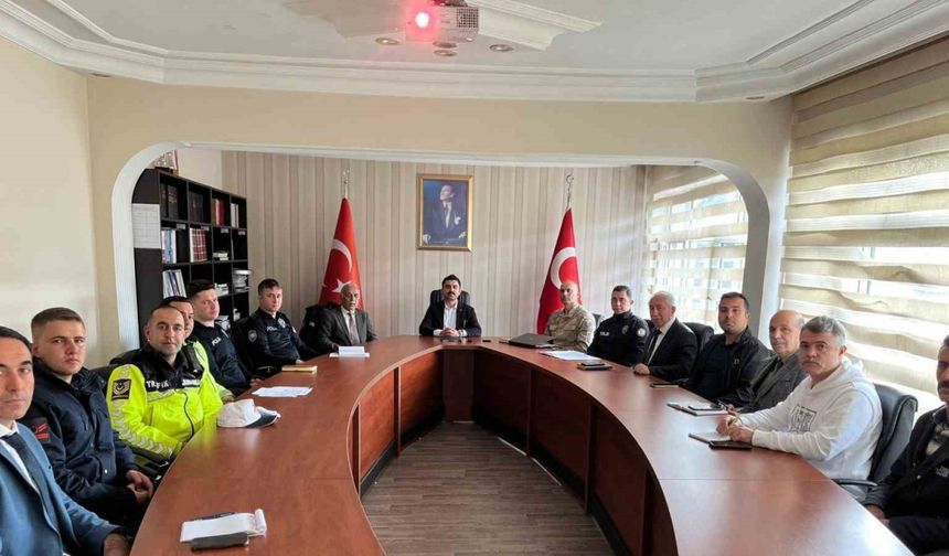 Susuz’da kış tedbirleri toplantısı yapıldı