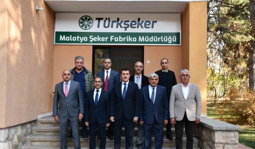 Tüfenkci: "Malatya Şeker Fabrikası kent ekonomisine önemli katkı sağlıyor"