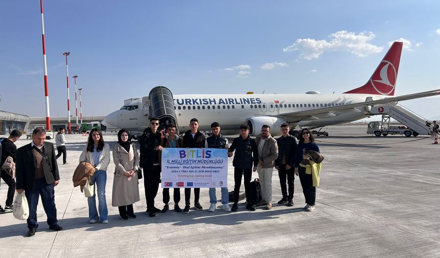 Ahlatlı Öğrenciler Erasmus’la Avusturya Yolcusu