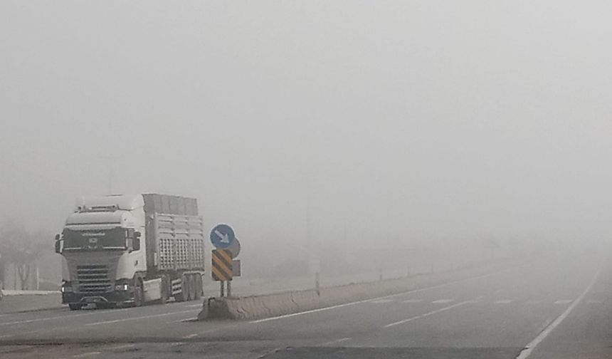 Güroymak’ta yoğun sis etkili oldu