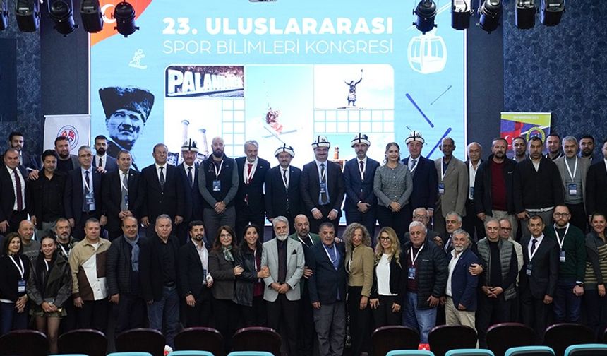 23. Uluslararası Spor Bilimleri Kongresi Erzurum'da başladı