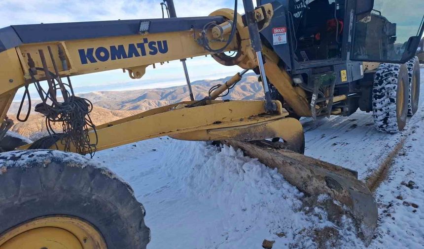 Elazığ İl Özel İdaresi kışa hazır: Karla mücadele başladı