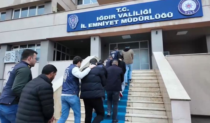 Iğdır'da 'müstehcenlik' operasyonu düzenlendi: 7 şüpheli gözaltına alındı