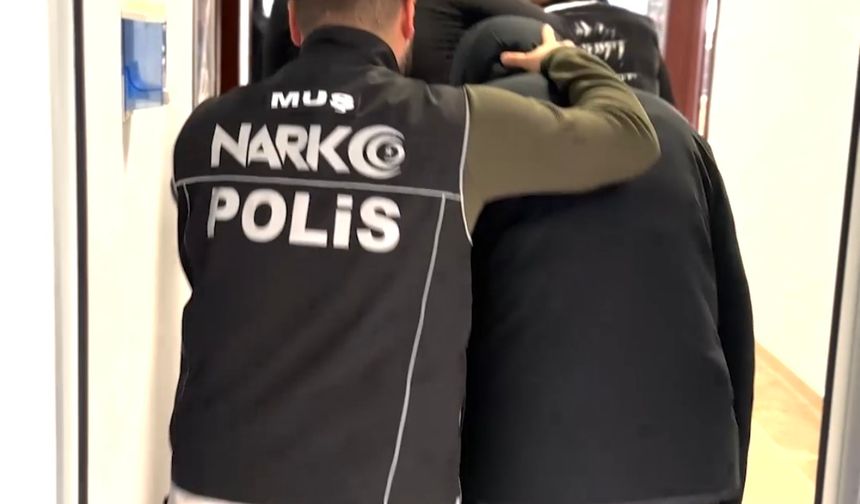 Muş'ta uyuşturucu operasyonu: 4 kişi tutuklandı