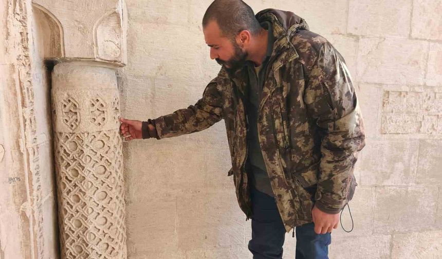 Tunceli'de 621 yıllık tarihi cami ve denge sütunları görselliğiyle mest ediyor