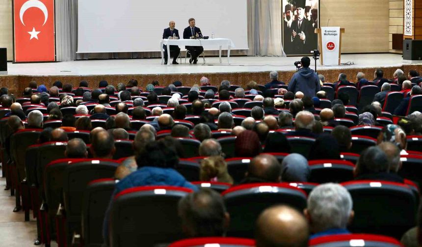 Vali Aydoğdu eğitim personelleri ile bir araya geldi