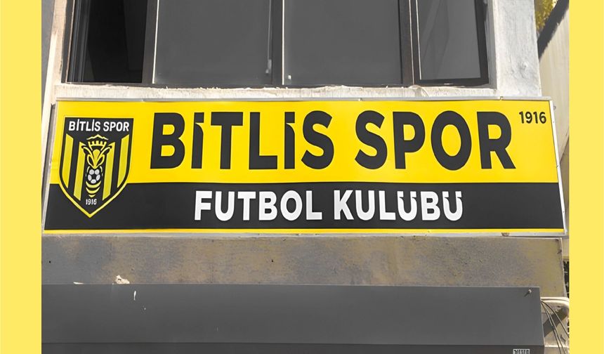 Bitlis Spor 1916’dan hakem kararlarına sert tepki!