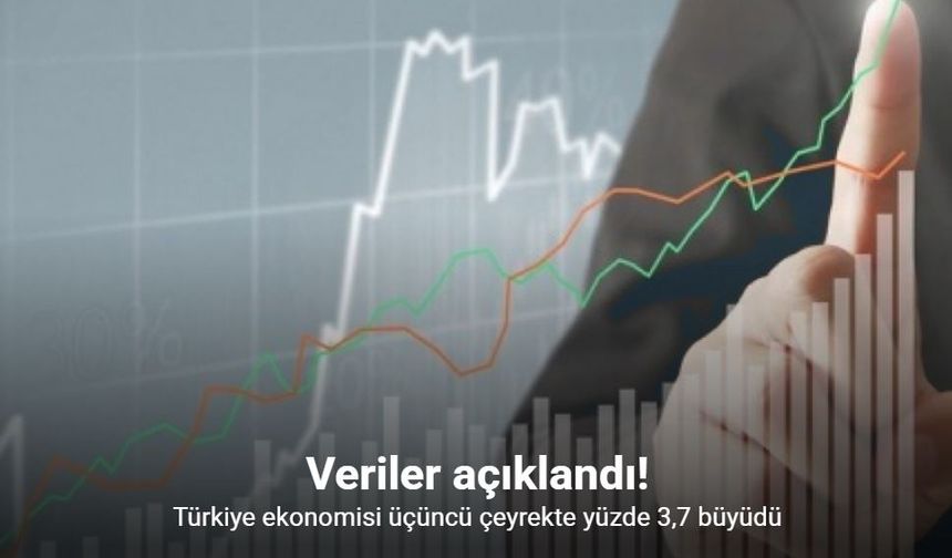 Veriler açıklandı: Türkiye ekonomisinin durumu hangi aşamada !