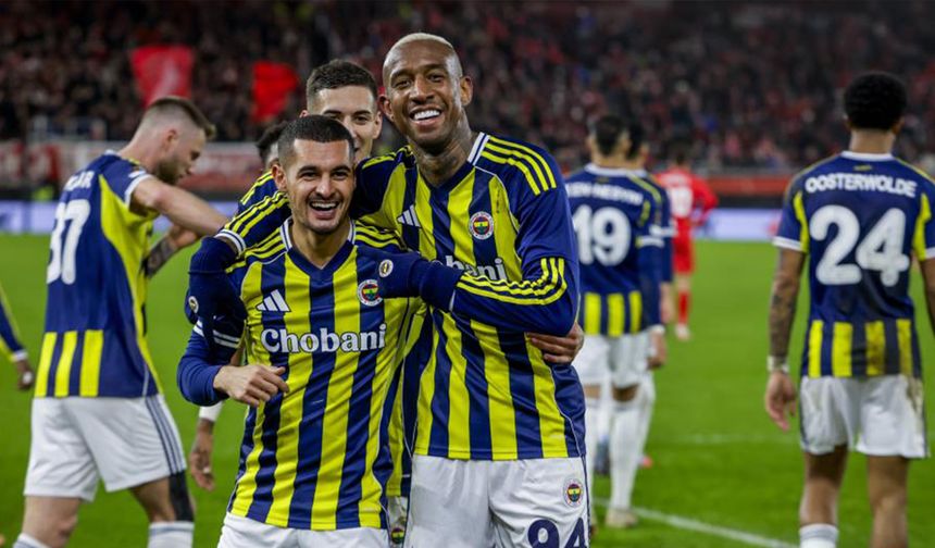 Fenerbahçe 4-0 ile farklı kazandı...