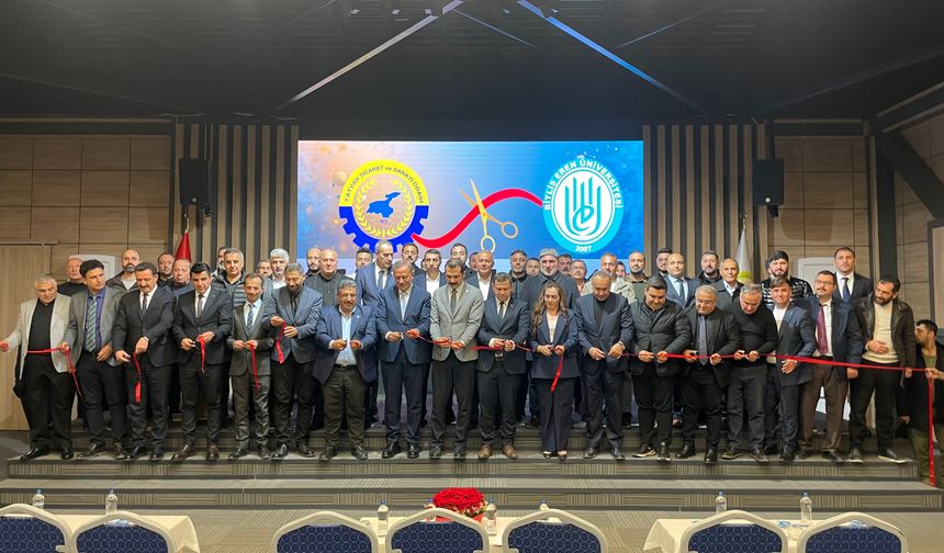Tatvan’da TATSO–BEÜ iş birliğiyle Akademik Proje Danışmanlık Merkezi açıldı
