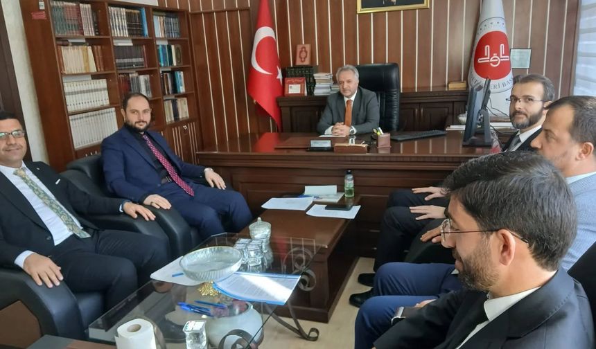 Aralık ayı ilçe müftüleri toplantısı Hizan’da gerçekleştirildi
