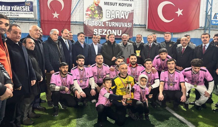 Şehit Er Mesut Koyun anısına düzenlenen Şavak Aşireti Turnuvası sona erdi