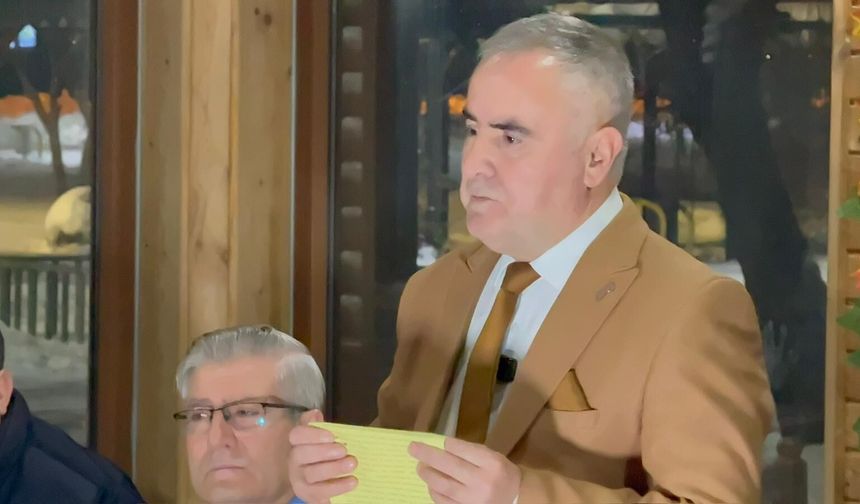 Tatvan Esnaf ve Sanatkârlar Odası Başkanı Sağnıç basınla bir araya geldi