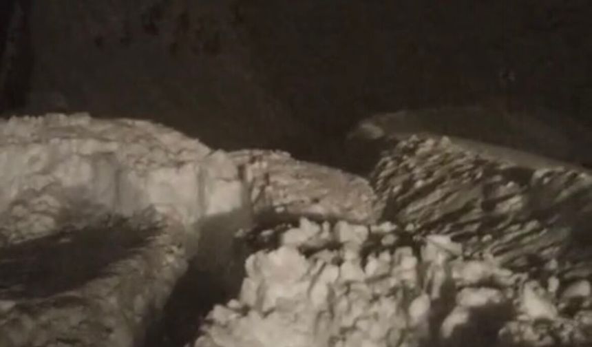 Hizan’da çığ düştü