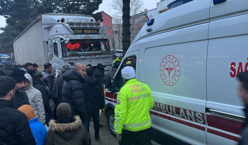 Tatvan'da tırın altında kalan vatandaş hayatını kaybetti