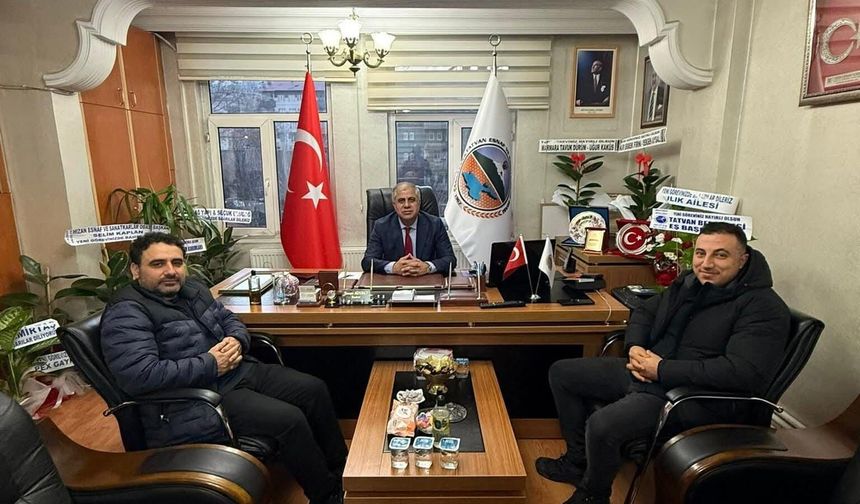 BİGACEM’den Tatvan Esnaf Odası’na Hayırlı Olsun Ziyareti