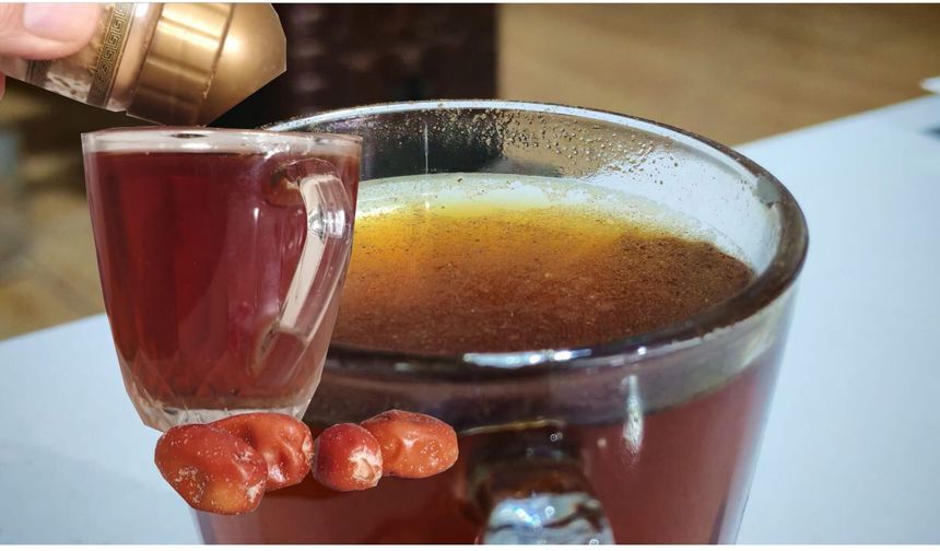 Ahlat’ta Kış Lezzeti  “Alat” Çay ve Sütte Tüketiliyor