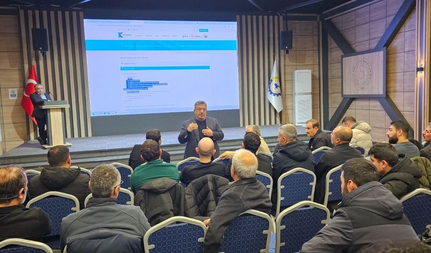 KOSGEB destekleri Bitlis’te anlatıldı