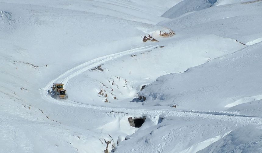 Bitlis’te Kar Yağışı Hayatı Zorlaştırdı: 62 Köy Yolu Kapandı