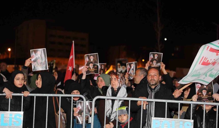 Iğdır’da Dünya Kudüs Günü dolayısıyla İsrail ve ABD protesto edildi