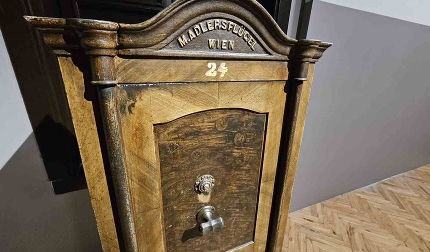 Tarihi kasa Elazığ Kent Müzesi’nde sergileniyor