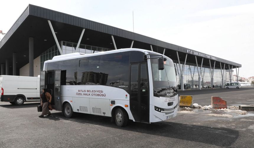 Bitlis’te toplu taşımaya zam