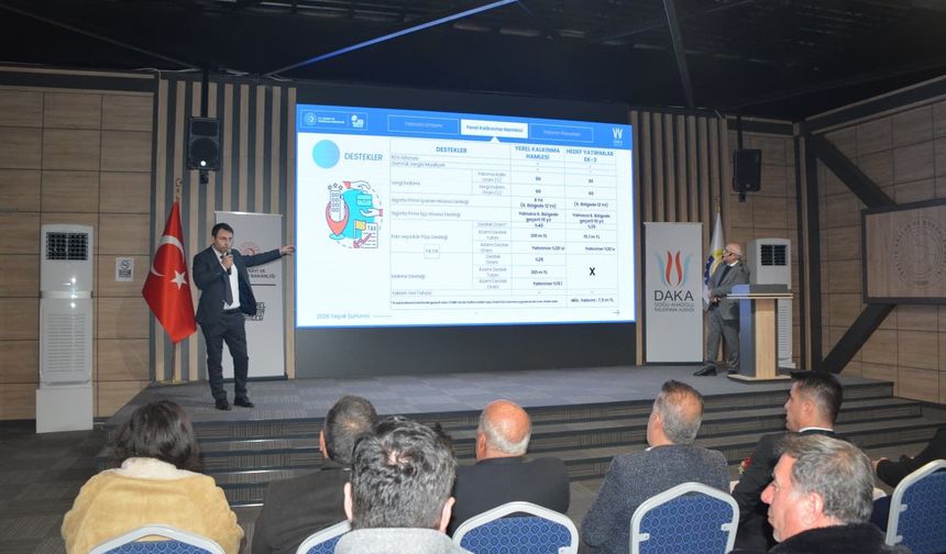 Tatvan’da Yerel Kalkınma Hamlesi Teşvik Programı bilgilendirme toplantısı düzenlendi