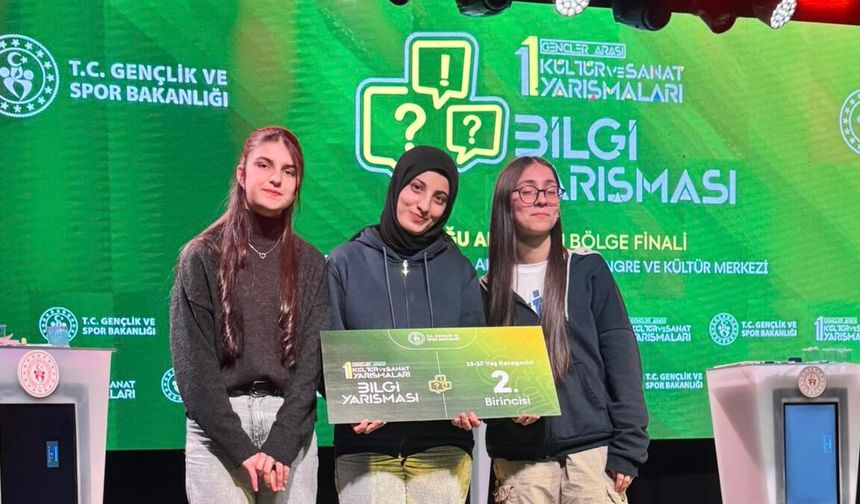 Bitlisli öğrenciler bilgi yarışmasında başarı elde etti