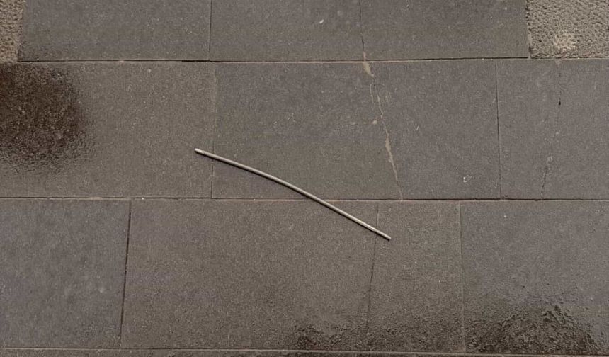 Elazığ'da talihsiz kaza: Kafasına demir çubuk düşen şahıs yaralandı