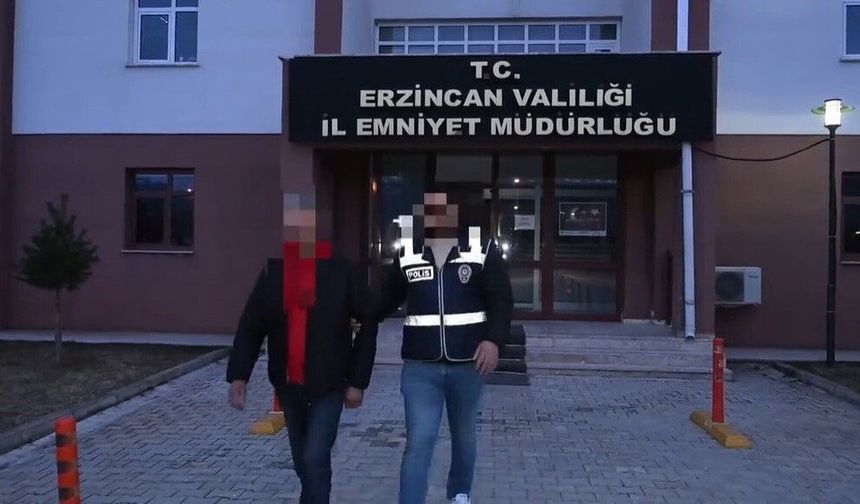 Erzincan'da aranan 45 şahıs kıskıvrak yakalandı
